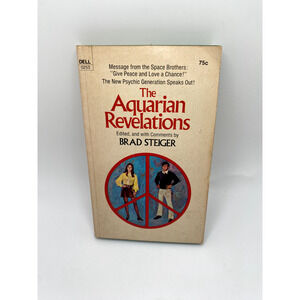 The Aquarian Revelations by Brad Steiger 1971 1st Dell Paperback Vintage Occult